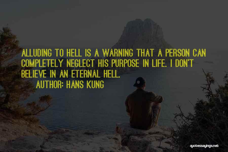 Alluding Quotes By Hans Kung