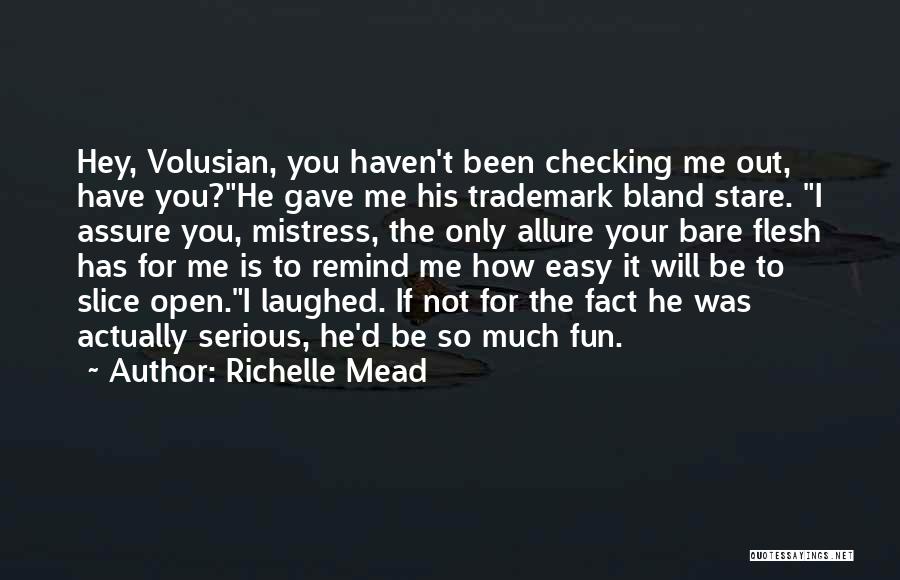 Allure Quotes By Richelle Mead