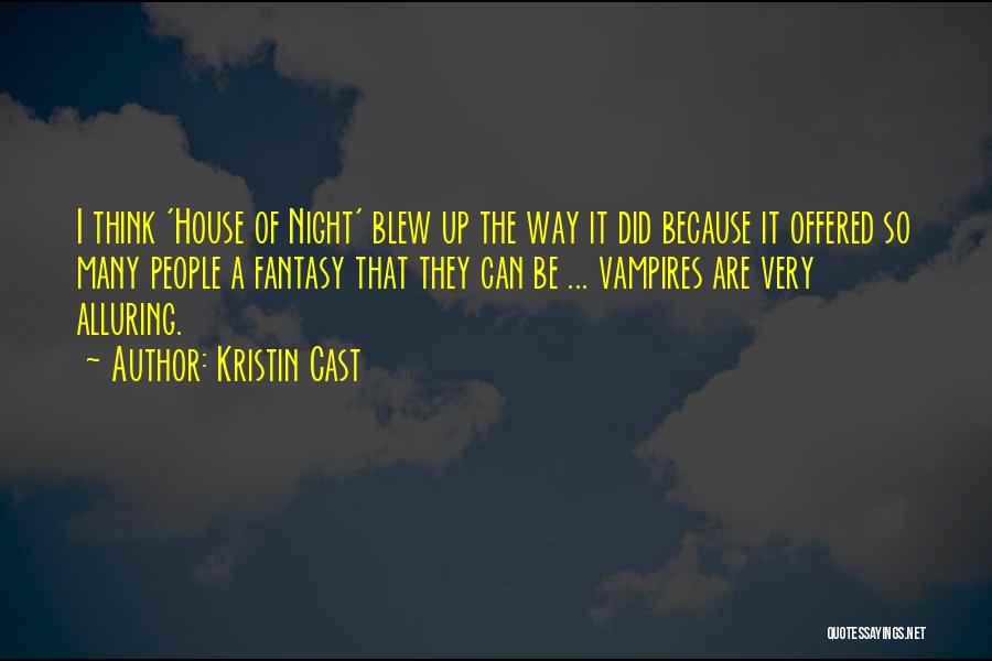 Alluring Quotes By Kristin Cast