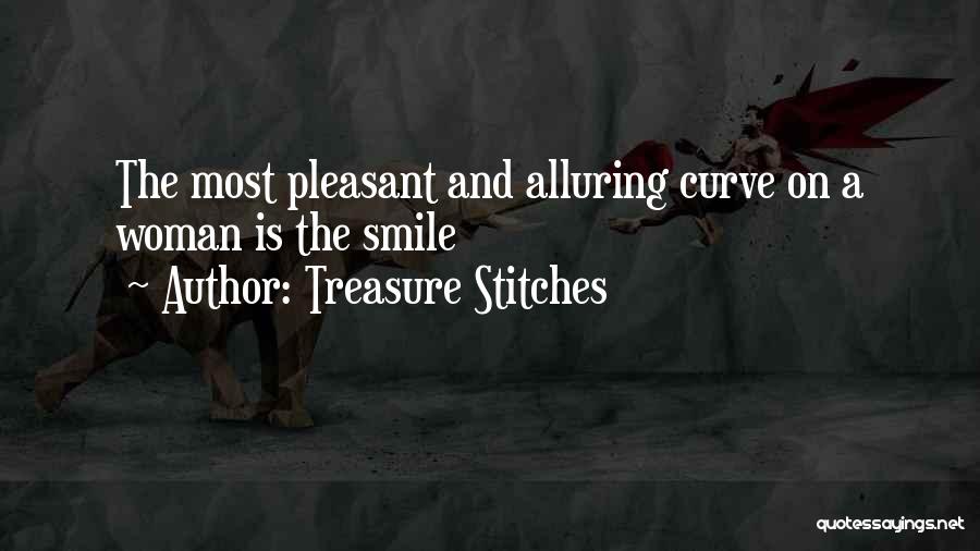 Alluring Woman Quotes By Treasure Stitches