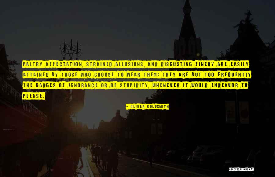 Allusions Quotes By Oliver Goldsmith Allusions Quotes By Oliver Goldsmith