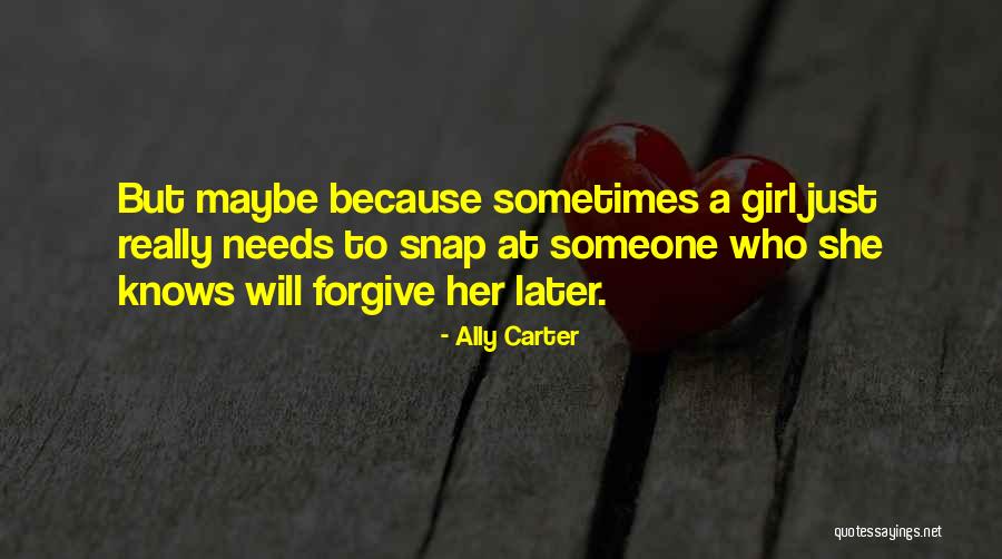 Ally Carter Quotes 498448