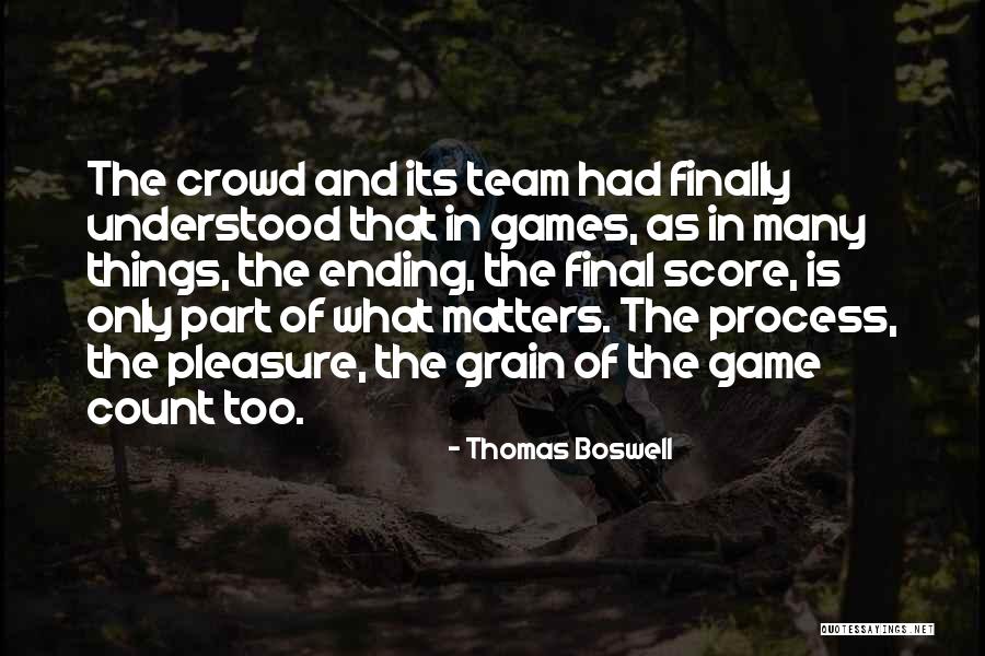 Allyne Ross Quotes By Thomas Boswell Allyne Ross Quotes By Thomas Boswell