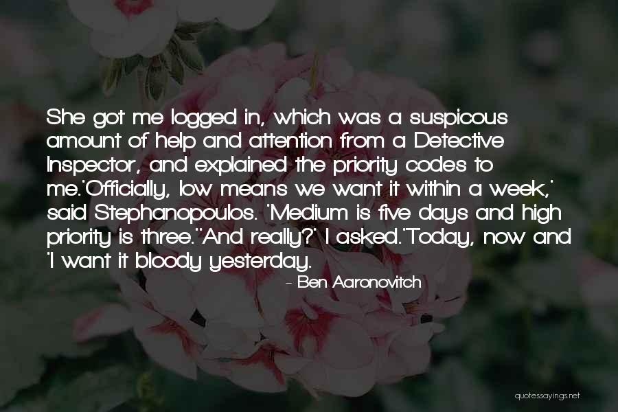 Allyrae Quotes By Ben Aaronovitch Allyrae Quotes By Ben Aaronovitch