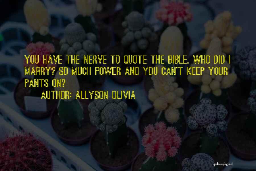 Allyson Olivia Quotes 2110505