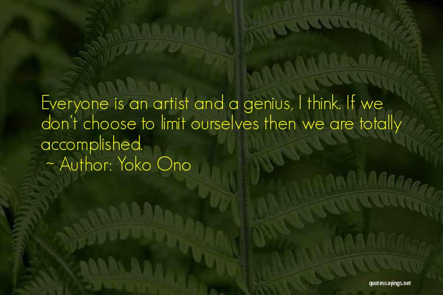 Almeida Oil Quotes By Yoko Ono