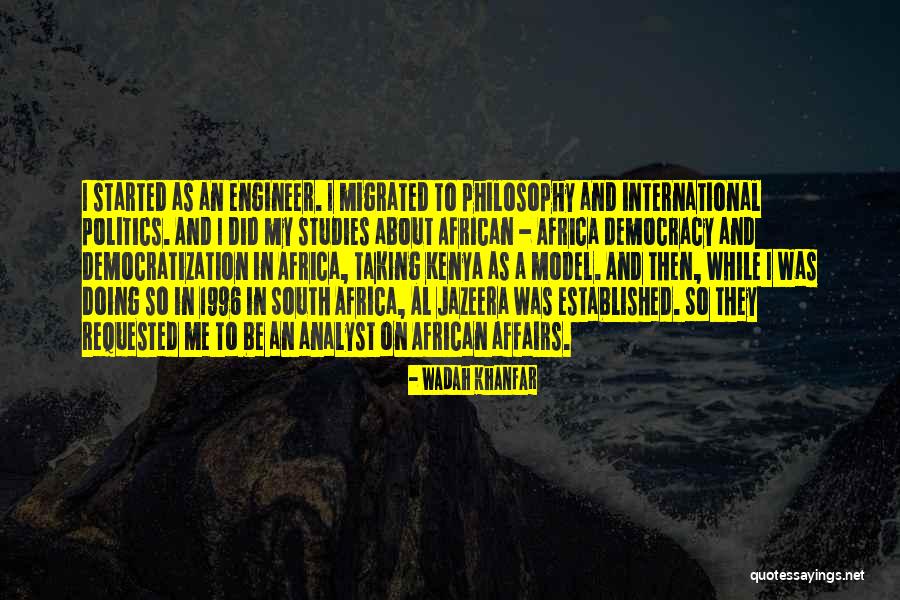 Almerinda Oliveira Quotes By Wadah Khanfar Almerinda Oliveira Quotes By Wadah Khanfar