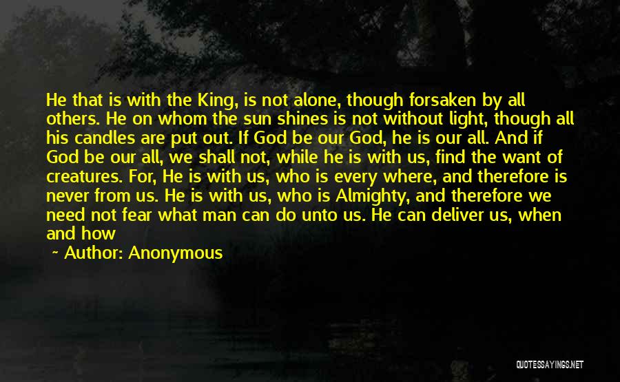 Almighty God Quotes By Anonymous