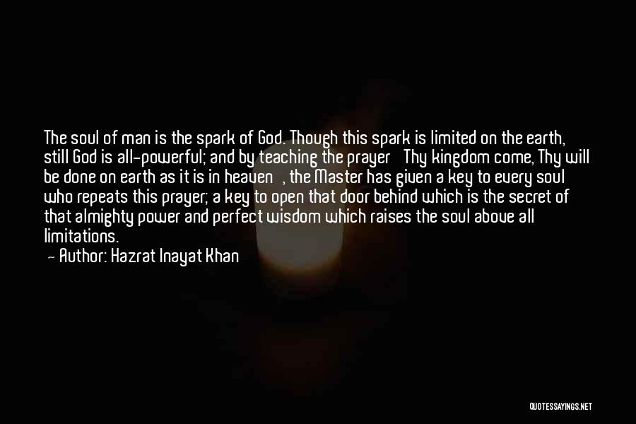 Almighty God Quotes By Hazrat Inayat Khan