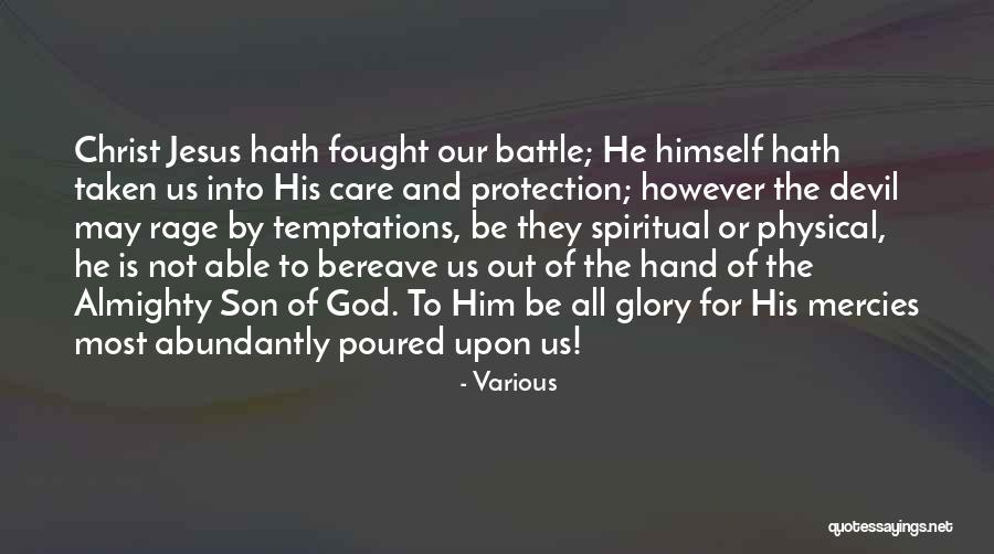 Almighty Son Quotes By Various Almighty Son Quotes By Various