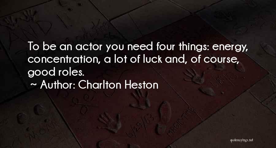 Almodovar Del Quotes By Charlton Heston