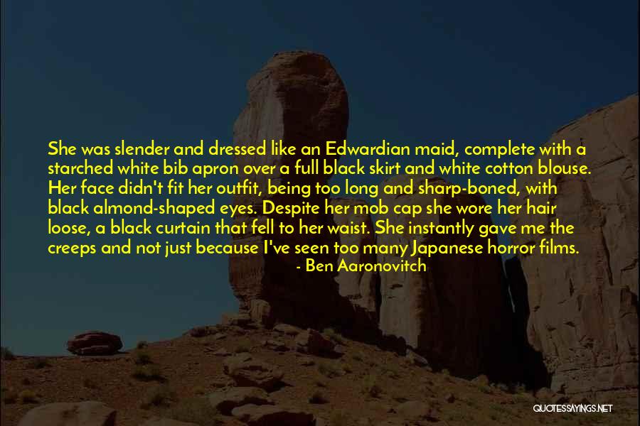 Almond Eyes Quotes By Ben Aaronovitch Almond Eyes Quotes By Ben Aaronovitch