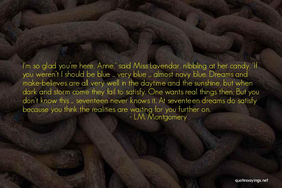 Almost Blue Quotes By L.M. Montgomery Almost Blue Quotes By L.M. Montgomery