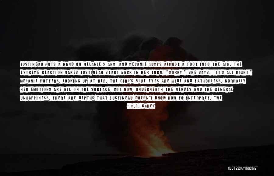 Almost Blue Quotes By M.R. Carey Almost Blue Quotes By M.R. Carey
