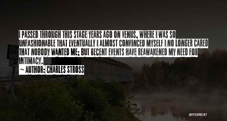 Almost Cared Quotes By Charles Stross