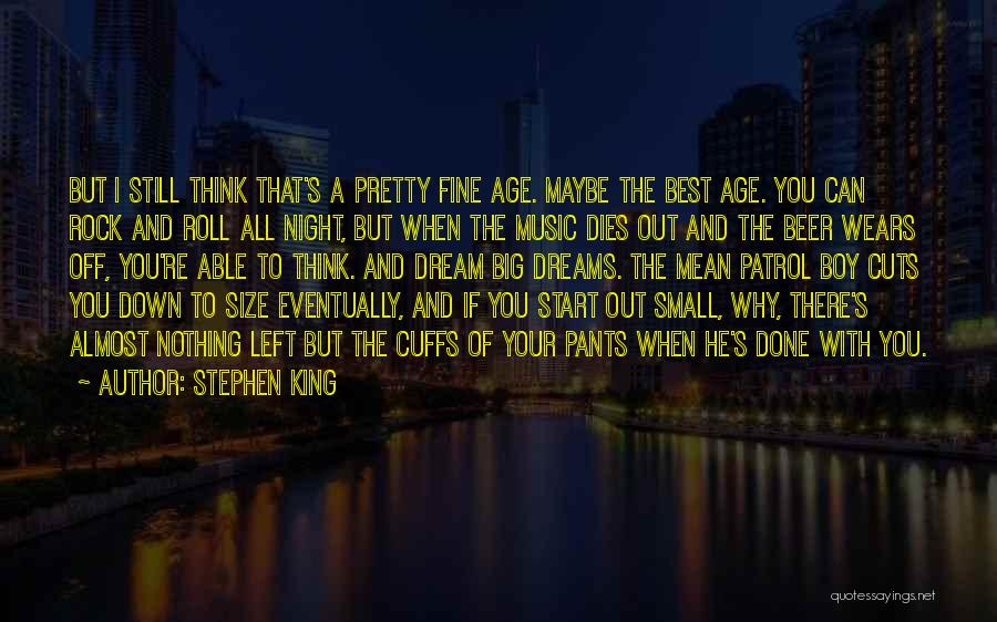 Almost Done With You Quotes By Stephen King