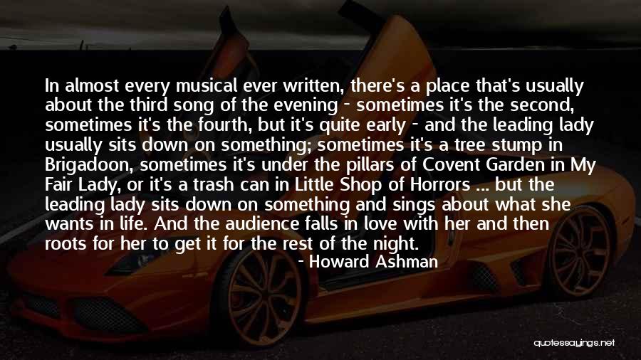 Almost Falling In Love Quotes By Howard Ashman