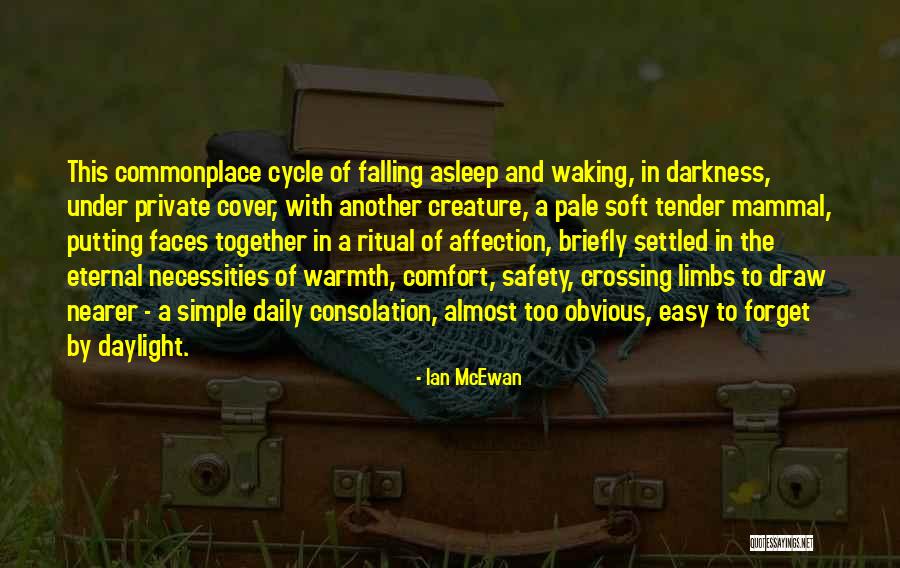 Almost Falling In Love Quotes By Ian McEwan