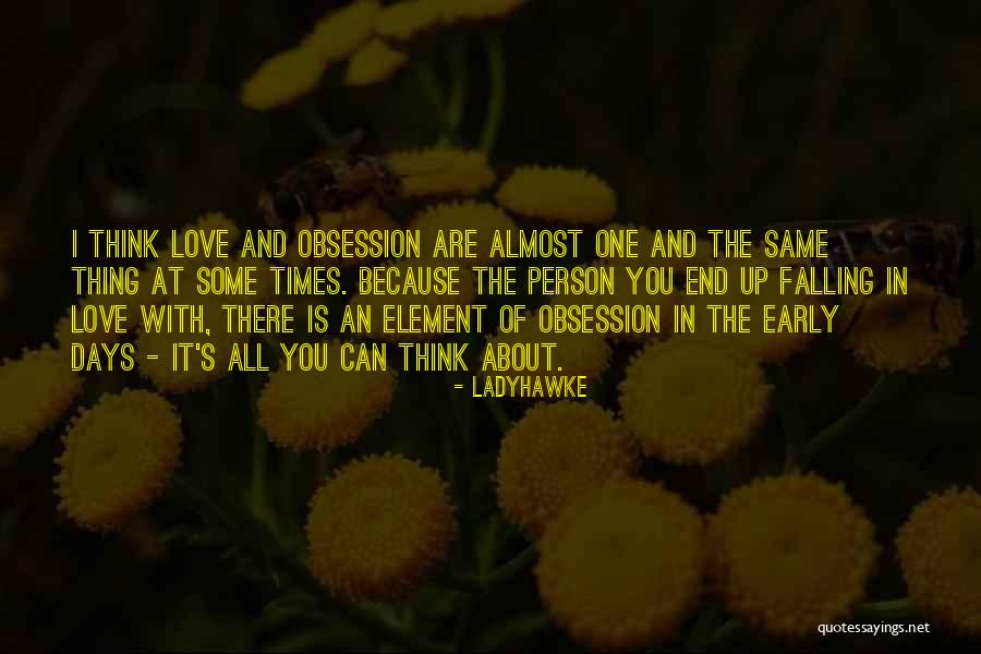 Almost Falling In Love Quotes By Ladyhawke