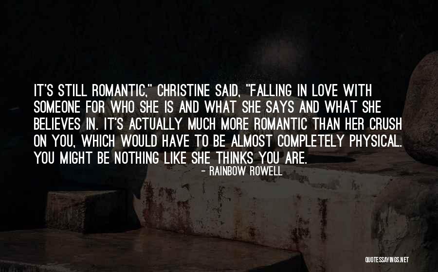 Almost Falling In Love Quotes By Rainbow Rowell