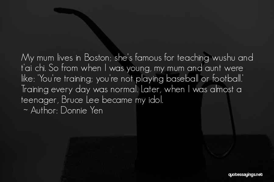 Almost Famous Quotes By Donnie Yen