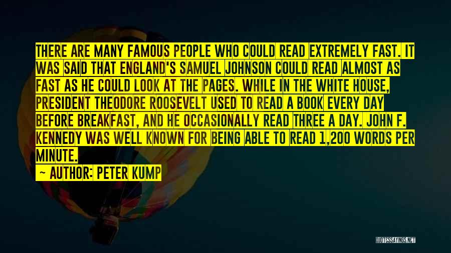 Almost Famous Quotes By Peter Kump