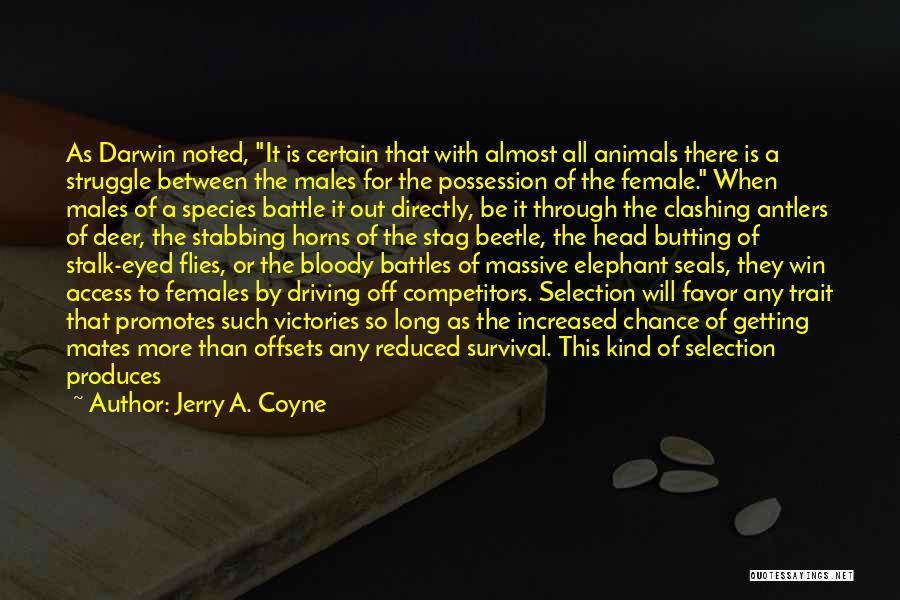 Almost Getting There Quotes By Jerry A. Coyne