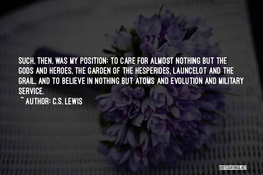 Almost Heroes Quotes By C.S. Lewis