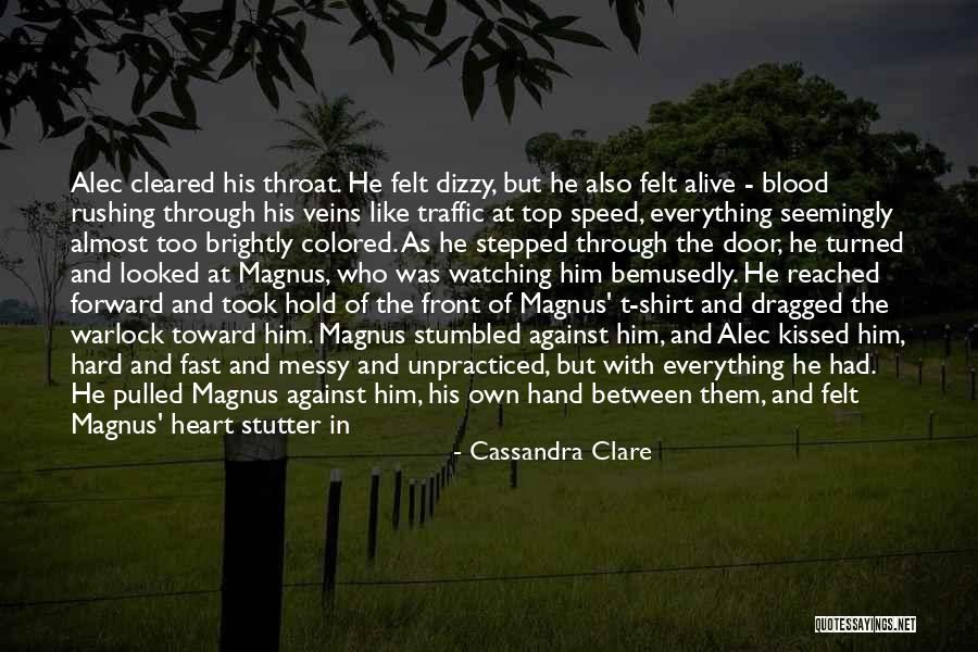 Almost Kissed Quotes By Cassandra Clare Almost Kissed Quotes By Cassandra Clare