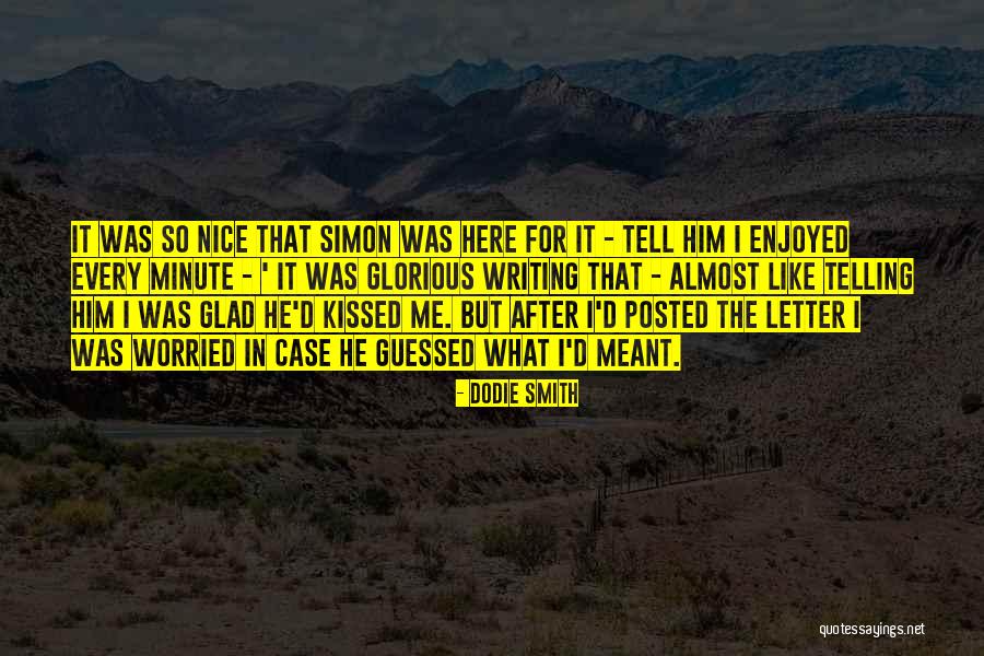 Almost Kissed Quotes By Dodie Smith Almost Kissed Quotes By Dodie Smith
