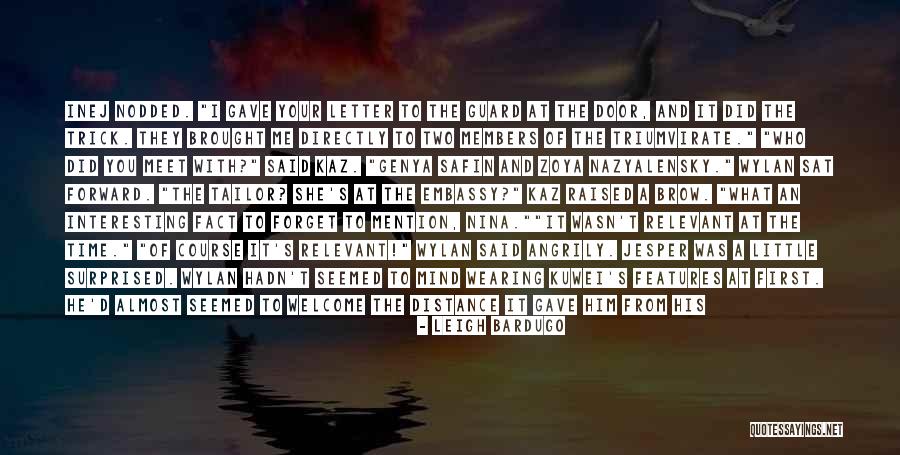 Almost Kissed Quotes By Leigh Bardugo Almost Kissed Quotes By Leigh Bardugo