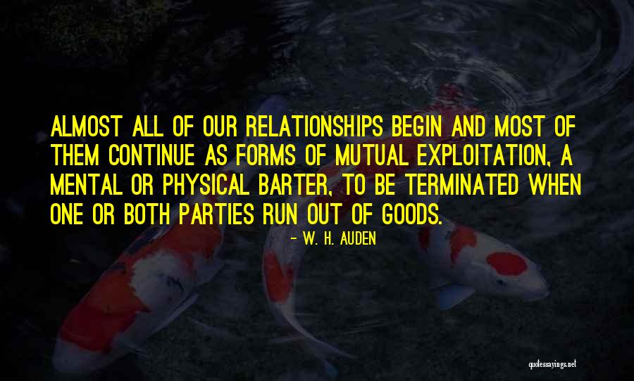 Almost Relationships Quotes By W. H. Auden Almost Relationships Quotes By W. H. Auden