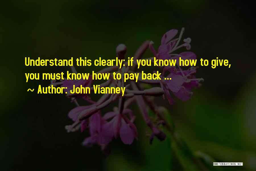 Alms Giving Quotes By John Vianney
