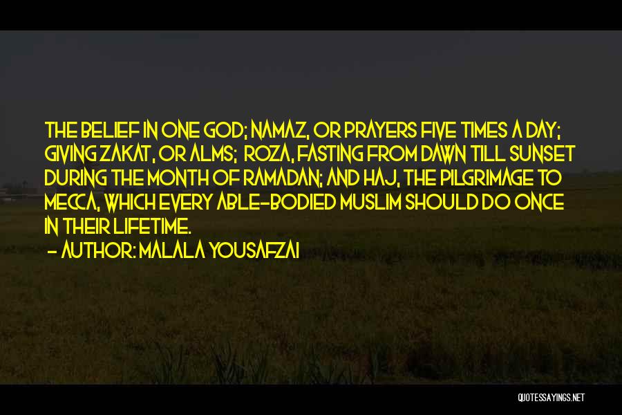 Alms Giving Quotes By Malala Yousafzai
