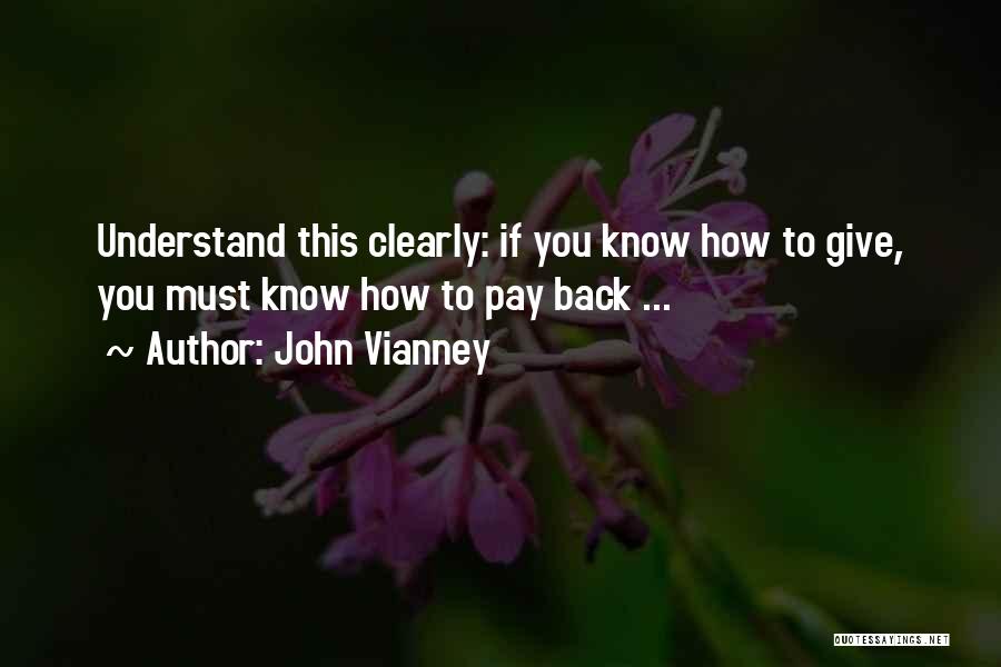 Alms Quotes By John Vianney