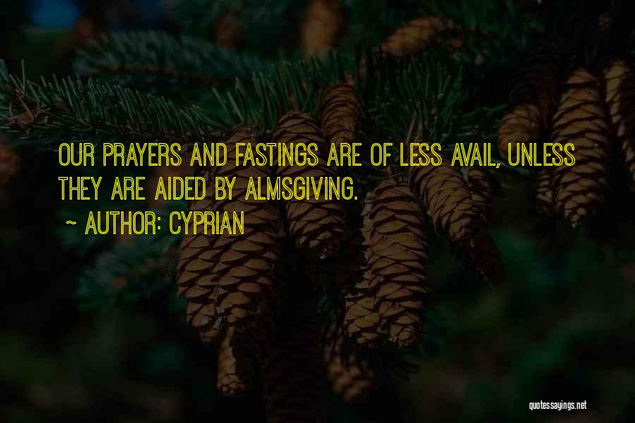 Almsgiving Quotes By Cyprian