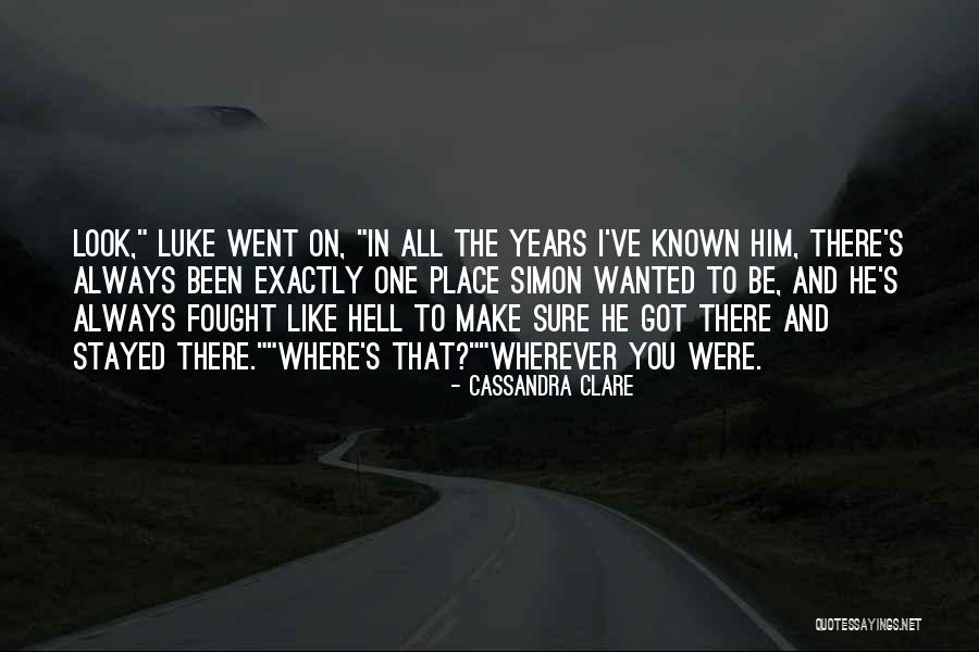 Almtjarn Quotes By Cassandra Clare Almtjarn Quotes By Cassandra Clare