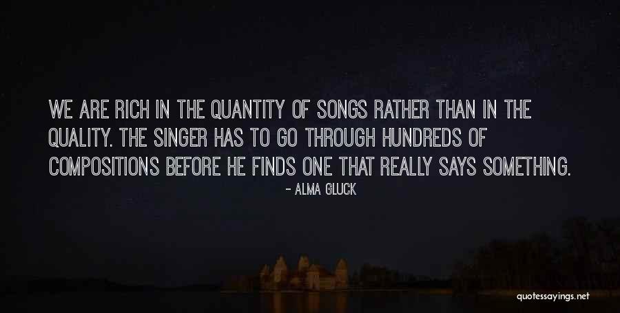 Alo Chhaya Quotes By Alma Gluck