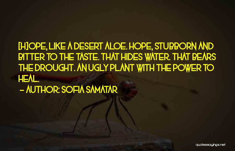 Aloe Quotes By Sofia Samatar