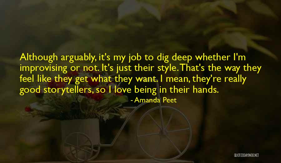 Alok Bhartia Quotes By Amanda Peet Alok Bhartia Quotes By Amanda Peet