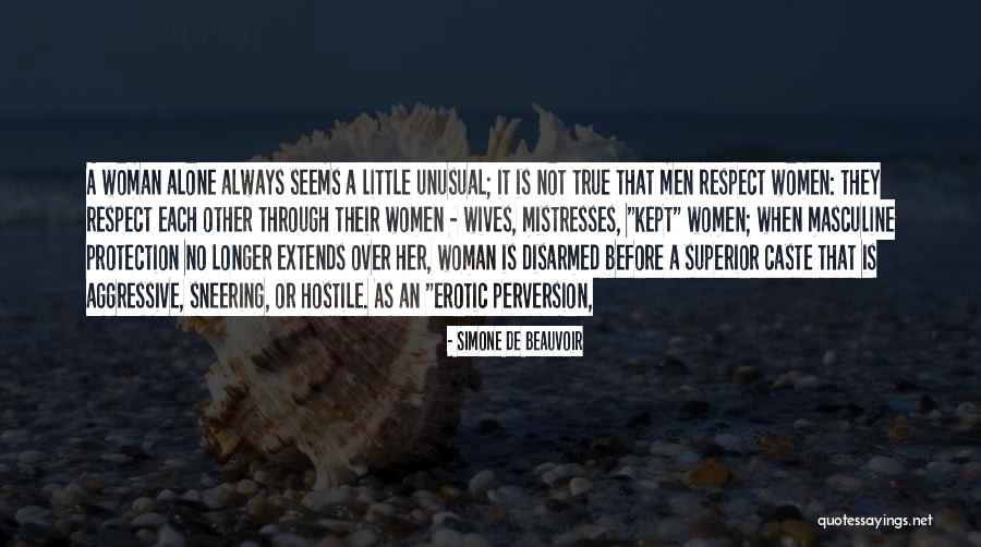 Alone Always Quotes By Simone De Beauvoir