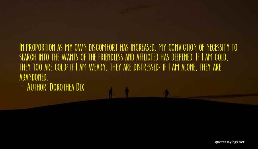 Alone And Abandoned Quotes By Dorothea Dix