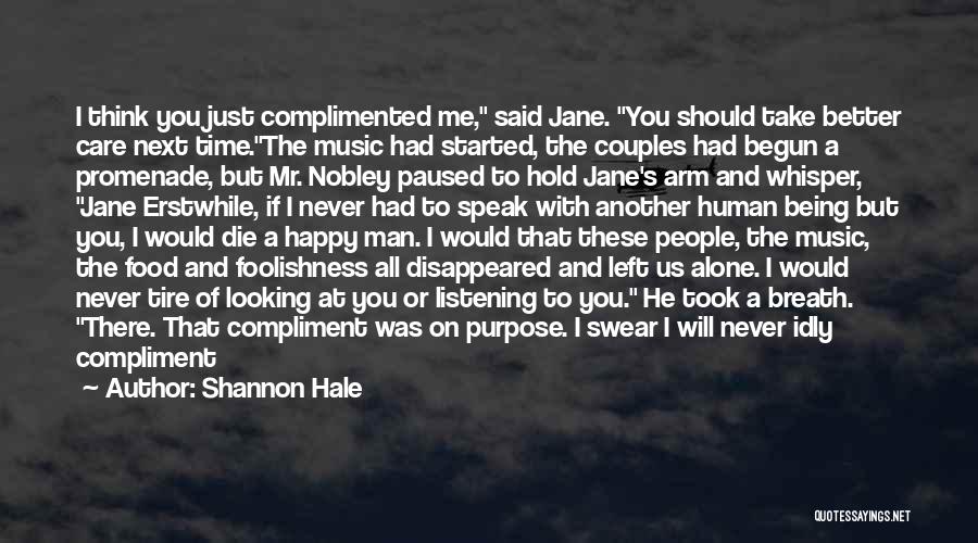 Alone And Happy Quotes By Shannon Hale