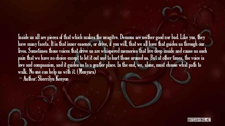 Alone And Hurt Quotes By Sherrilyn Kenyon