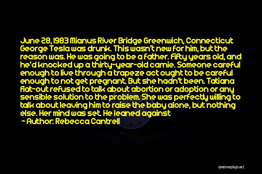 Alone And Pregnant Quotes By Rebecca Cantrell