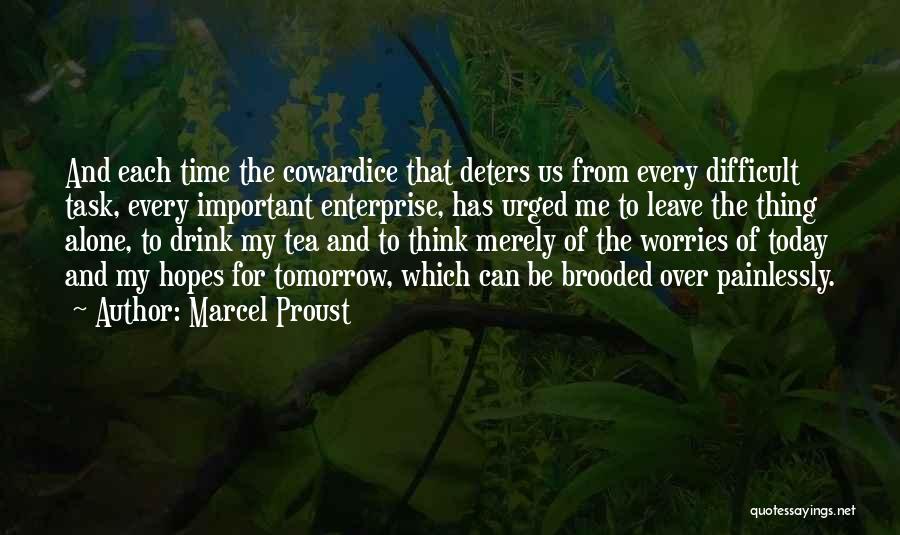 Alone And Quotes By Marcel Proust