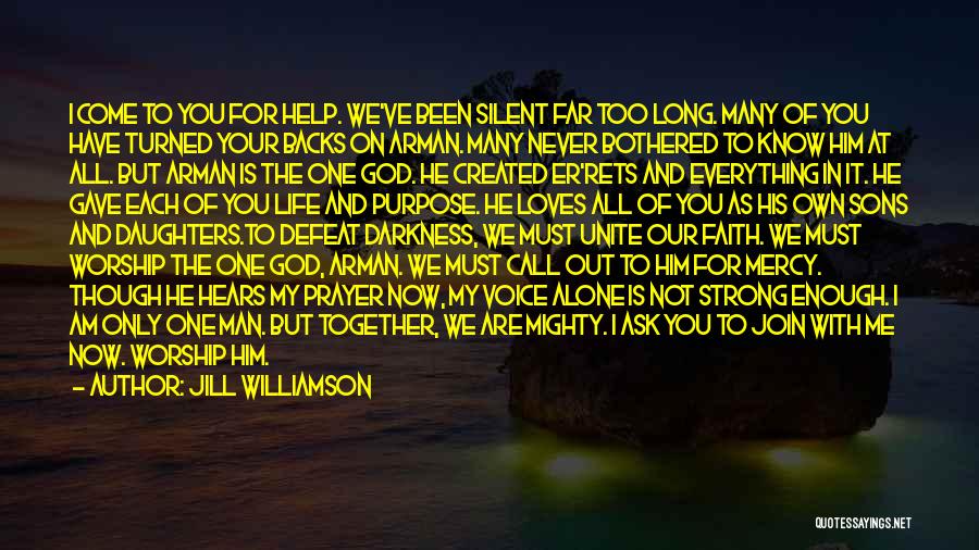 Alone And Strong Quotes By Jill Williamson