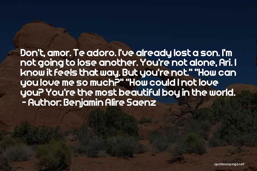 Alone Boy Quotes By Benjamin Alire Saenz