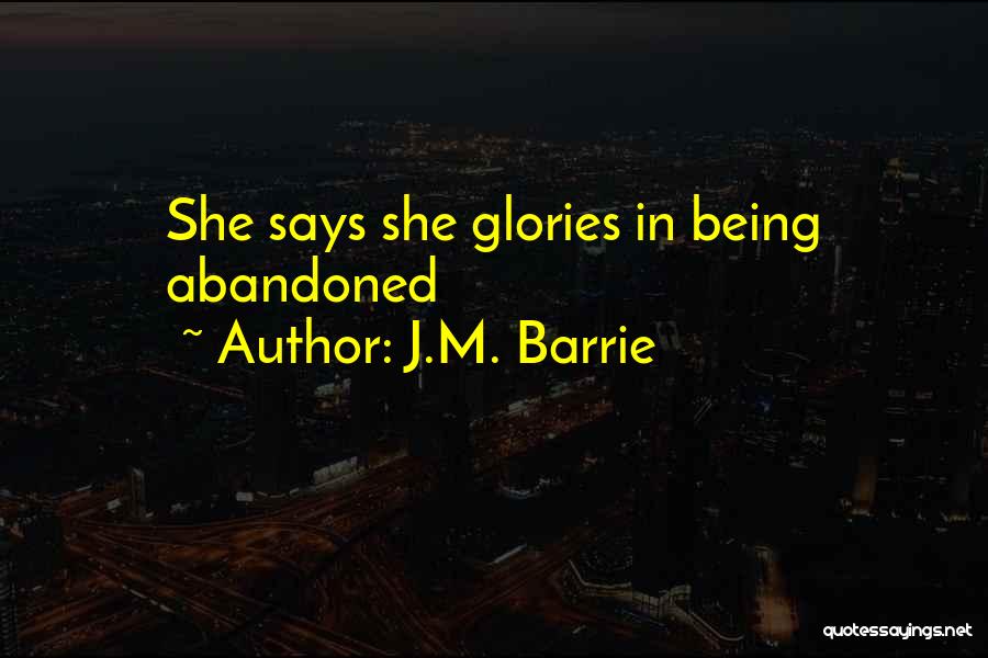 Alone But Attitude Quotes By J.M. Barrie