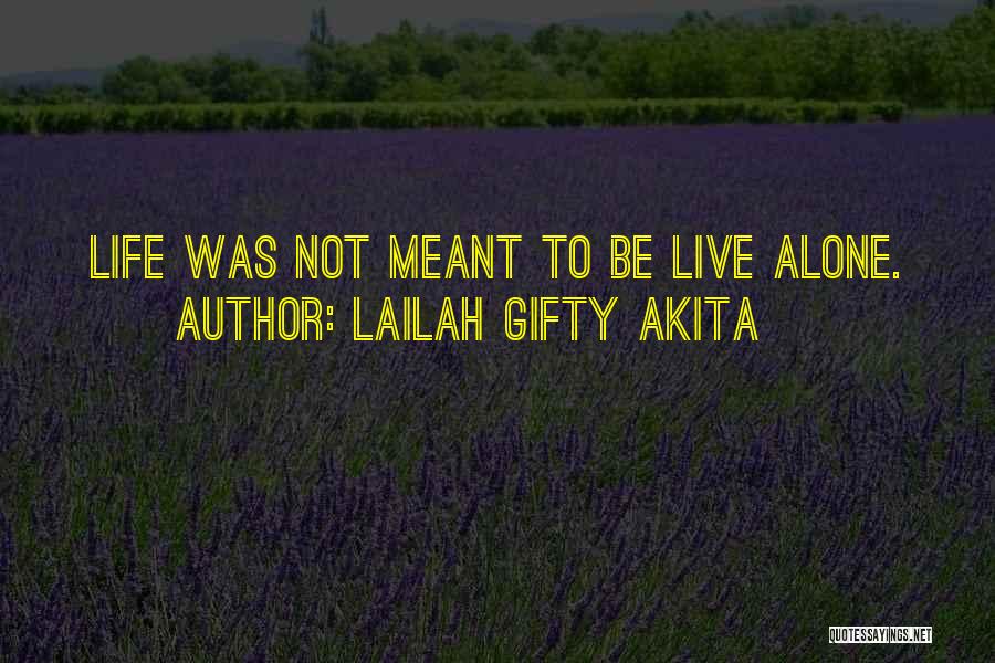Alone But Attitude Quotes By Lailah Gifty Akita